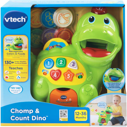 Chomp and Count Dino - Green