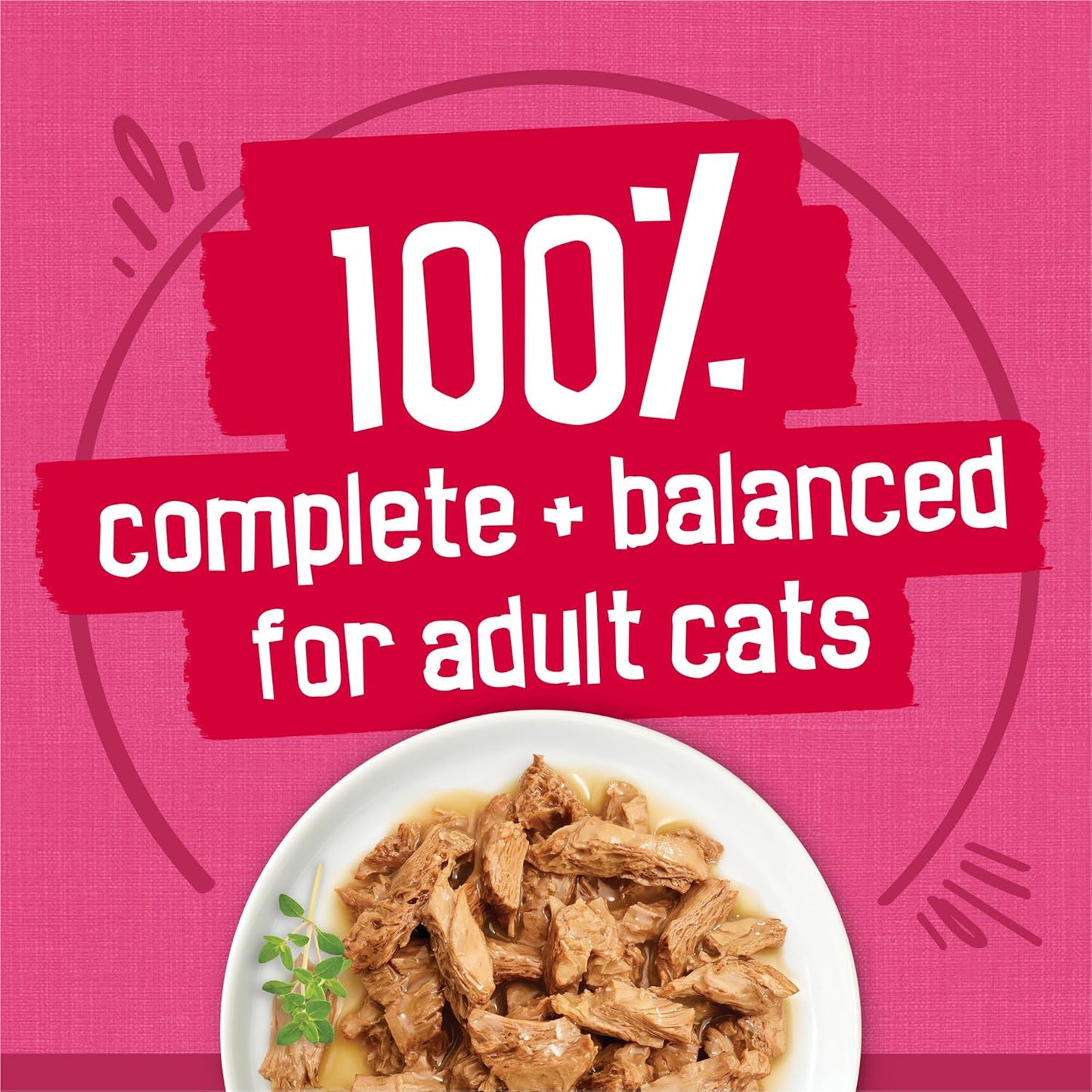 Gravy Wet Cat Food Variety Pack – Surfin' & Turfin' Prime Filets, 5.5 oz Cans (40 Pack)