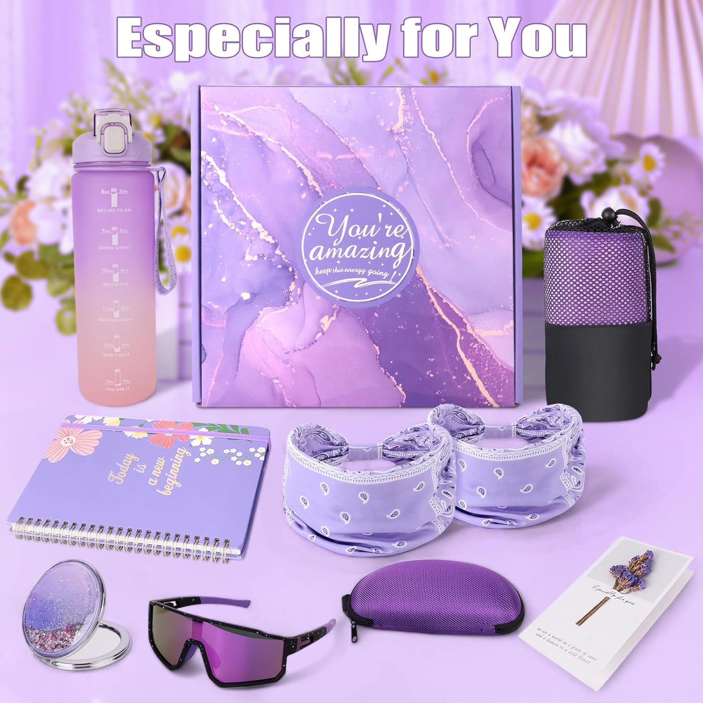 9-Piece Gift Set Box Idea for Women Who Loves Sports