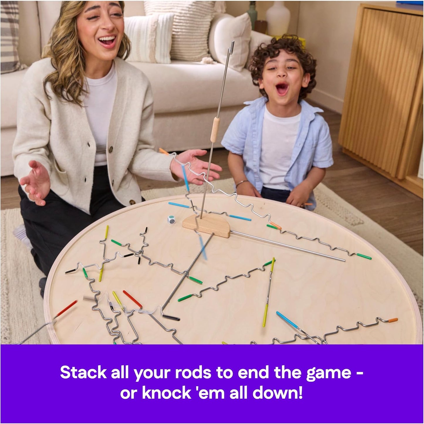 Balancing Family Game: Tricky Hangs & Steady Hands for 1-4 Players, Ages 6+ - Great Stocking Stuffer!