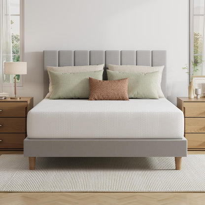 10-Inch Queen Mattress in a Box – Gel Memory Foam for Comfort, Cooling Sleep & Pressure Relief, CertiPUR-US Certified