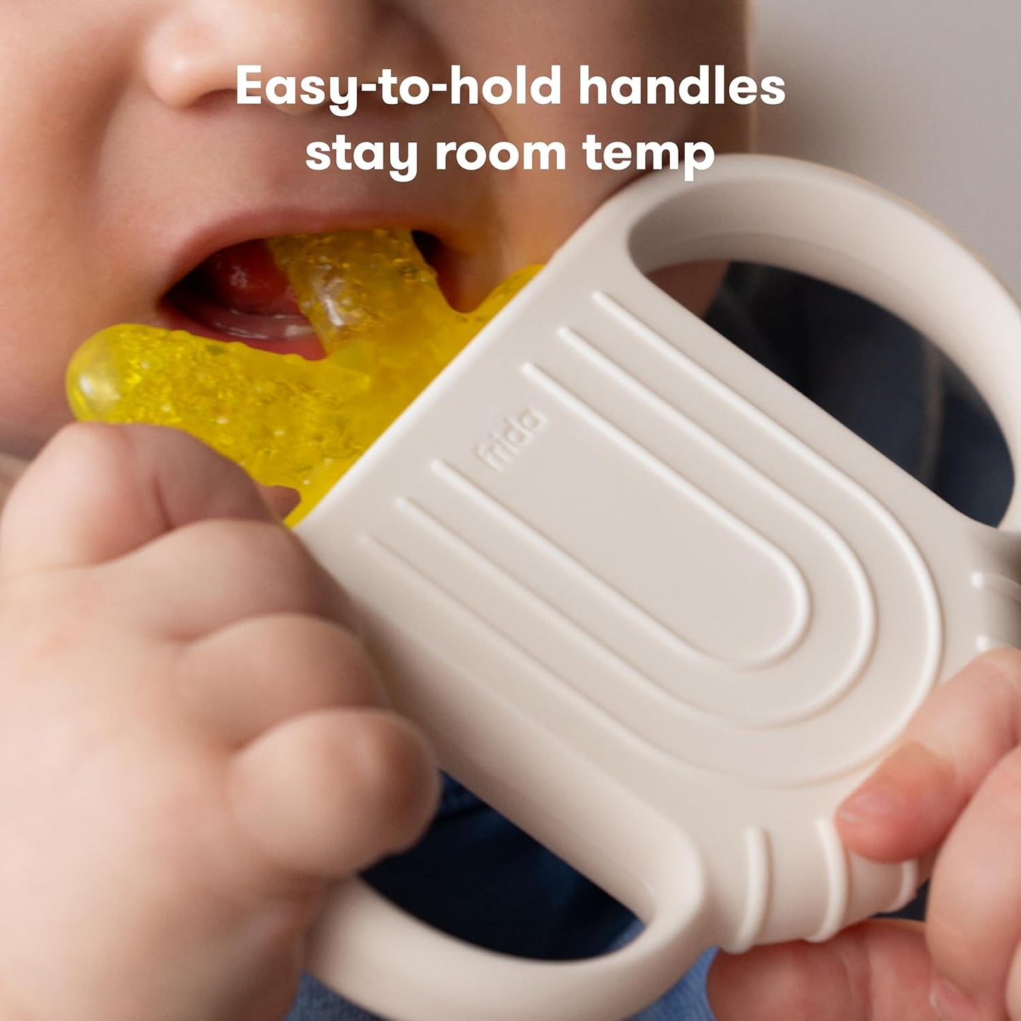 4-in-1 Silicone Baby Teether – BPA-Free Teething Relief (0–18 Months)