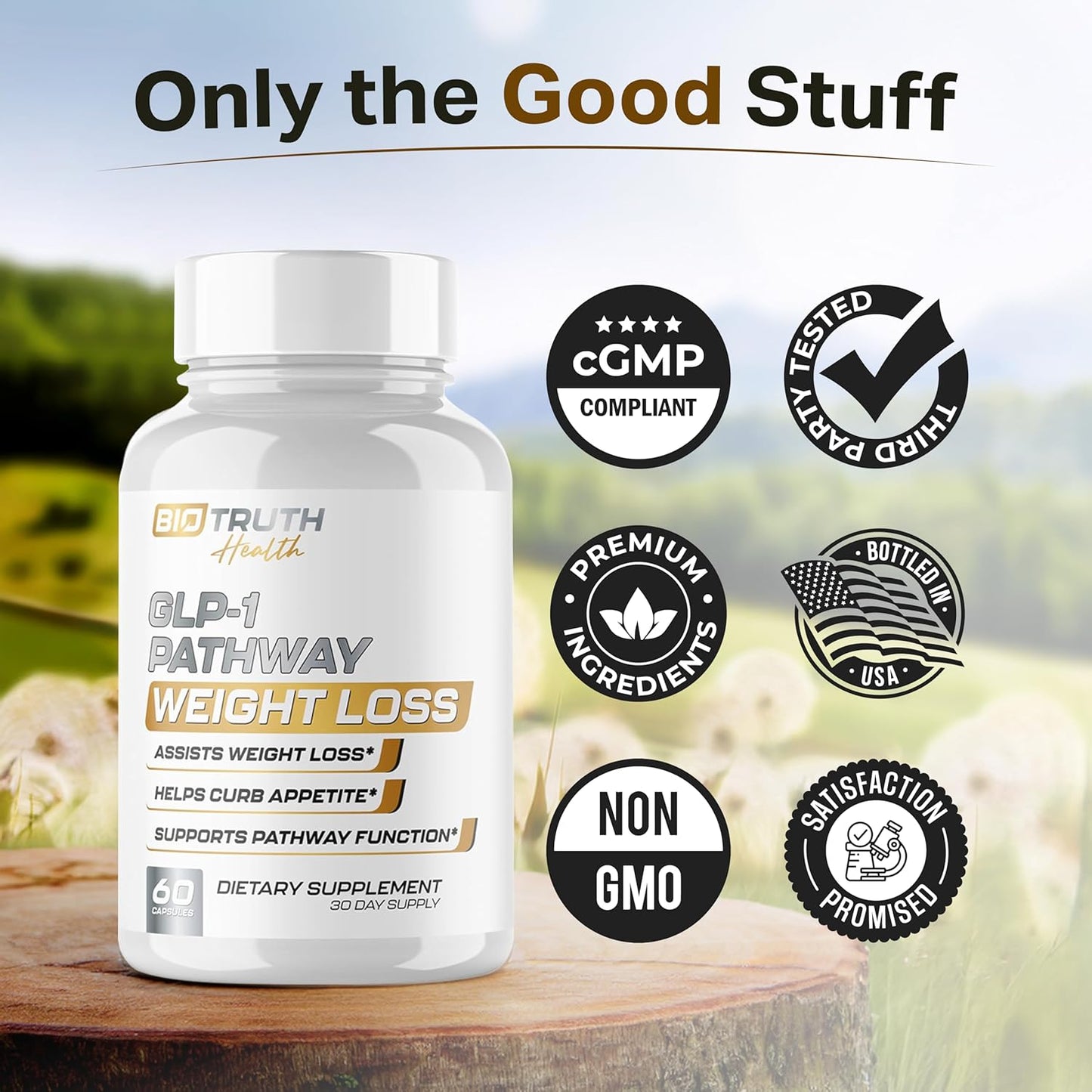 Pathway Weight Loss Pills – GLP-1 Support Fat Burner & Appetite Suppressant (60 Capsules)