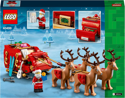 Santa's Sleigh Building Toy for Kids 9+ with Figurines