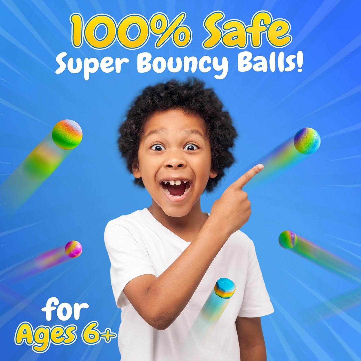 DIY Bouncy Balls Kit - Glow-in-the-Dark Craft Set for Kids