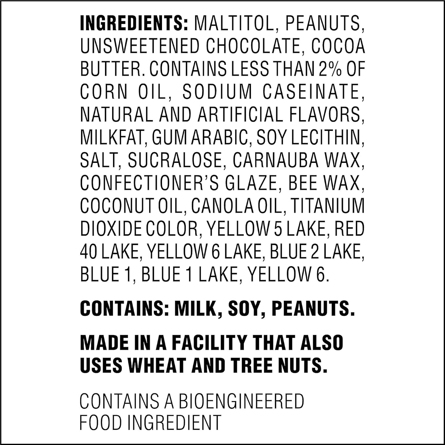 20-Count Chocolate Peanut Candies, Dessert Favorite, 0g Sugar