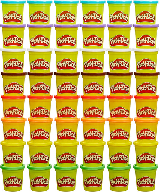48-Pack Play-Doh: 6 Sets of 8 Colors, Perfect for Back to School and Classroom Gifts