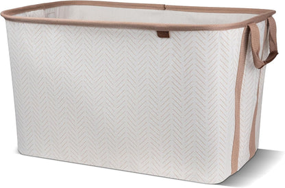 2-Pack 60L Collapsible Laundry Baskets with Handles