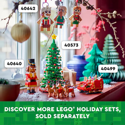 Santa's Sleigh Building Toy for Kids 9+ with Figurines