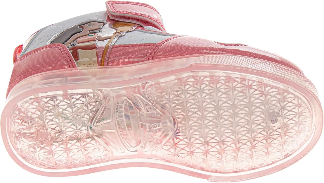 Moana Light-Up High Top Sneakers for Girls – LED High-Top Shoes (Sizes 6-12)