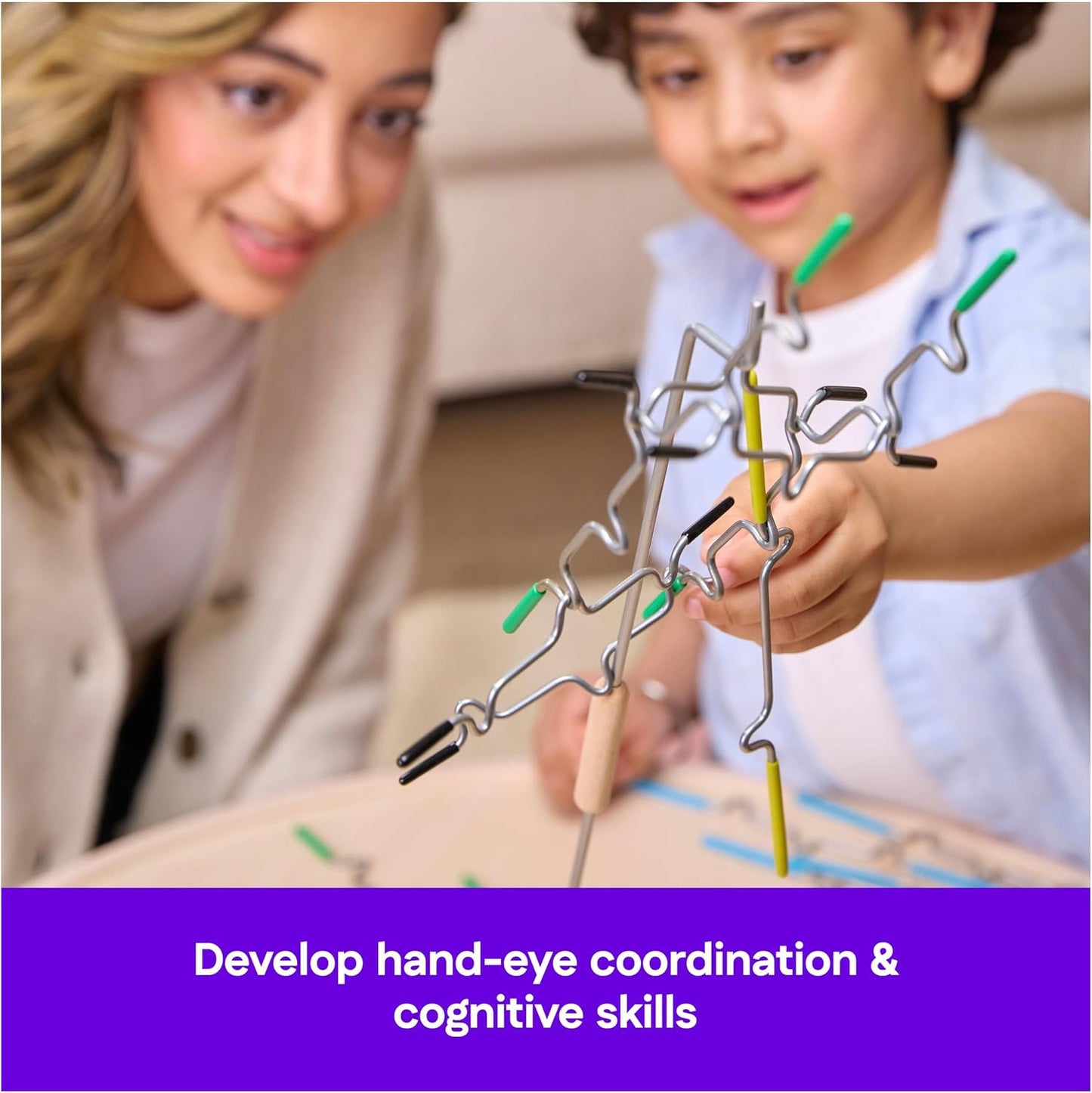 Balancing Family Game: Tricky Hangs & Steady Hands for 1-4 Players, Ages 6+ - Great Stocking Stuffer!