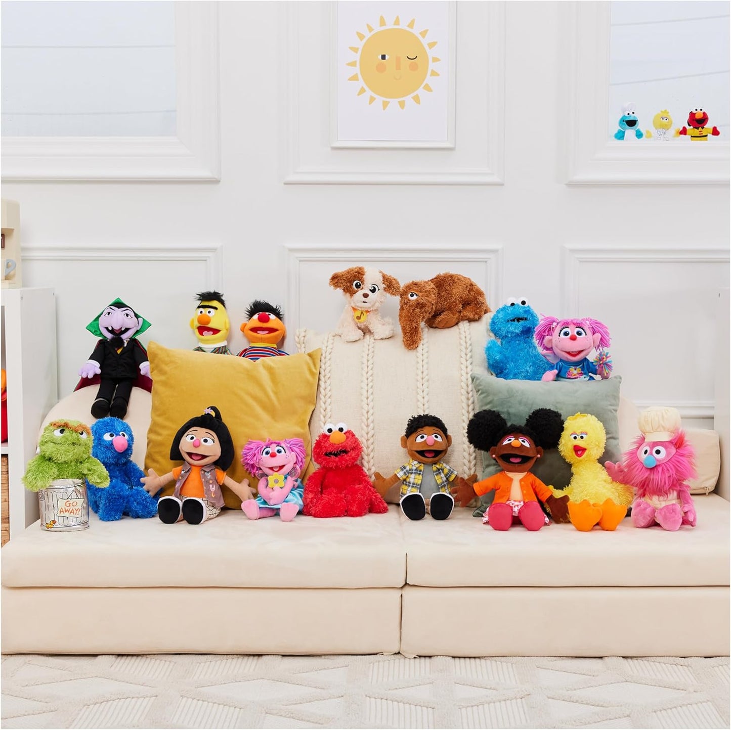 Sesame Street Abby Cadabby Muppet Plush Toy, 11” for Ages 1+
