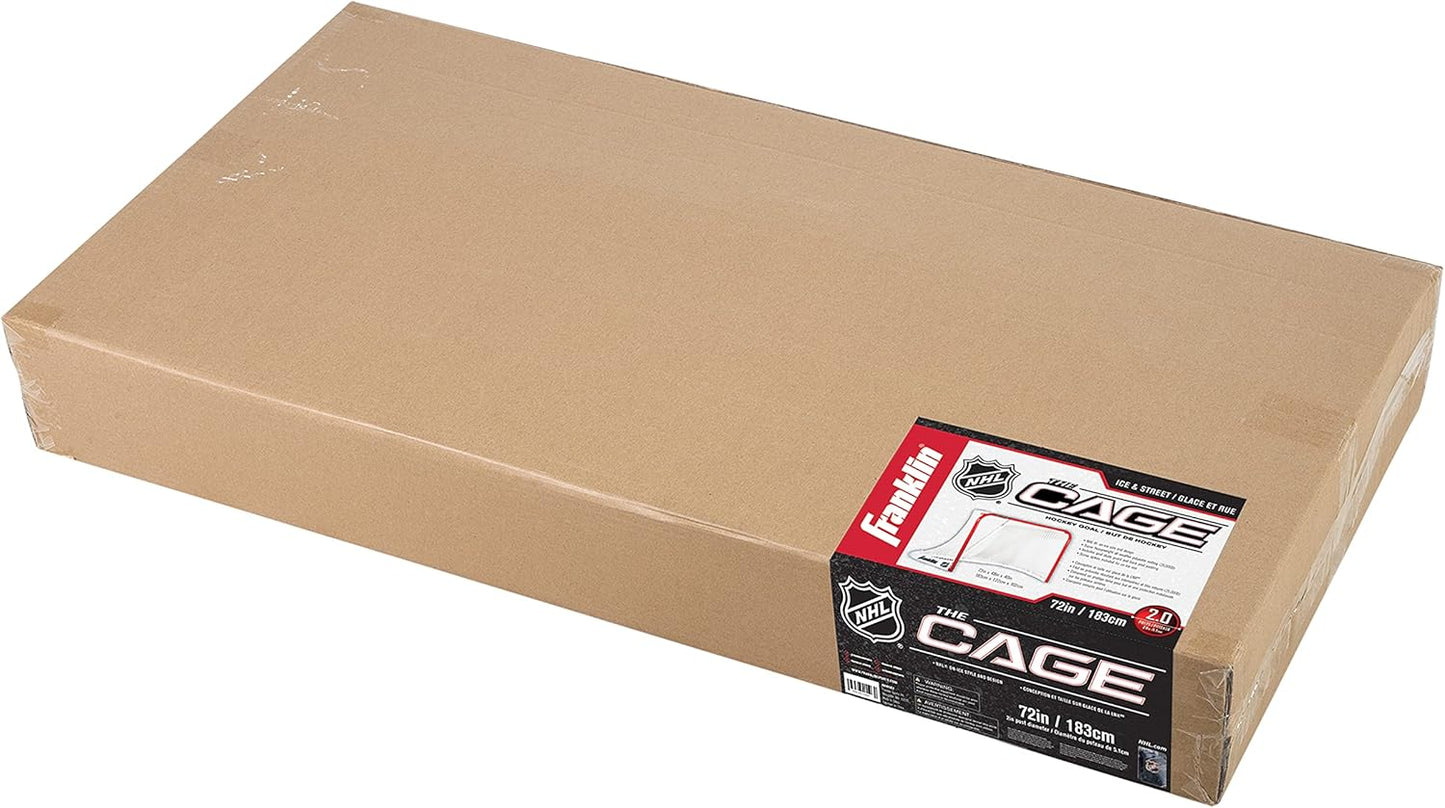 Official NHL Regulation Hockey Goal - Premium Steel Net (72" x 48")