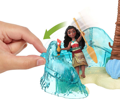 Moana 2 Island Adventure Playset – Includes Moana & Simea Dolls, 2 Friends, 5 Play Areas & 8 Accessories