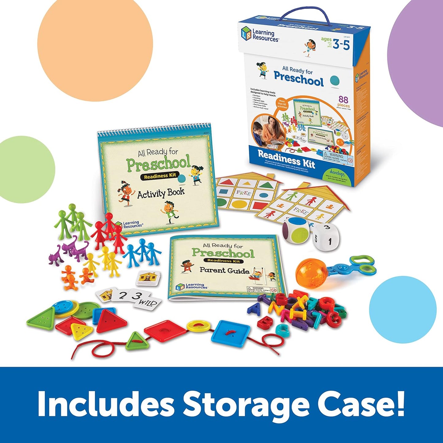 Preschool Readiness Kit: 60 Activities for Ages 3+