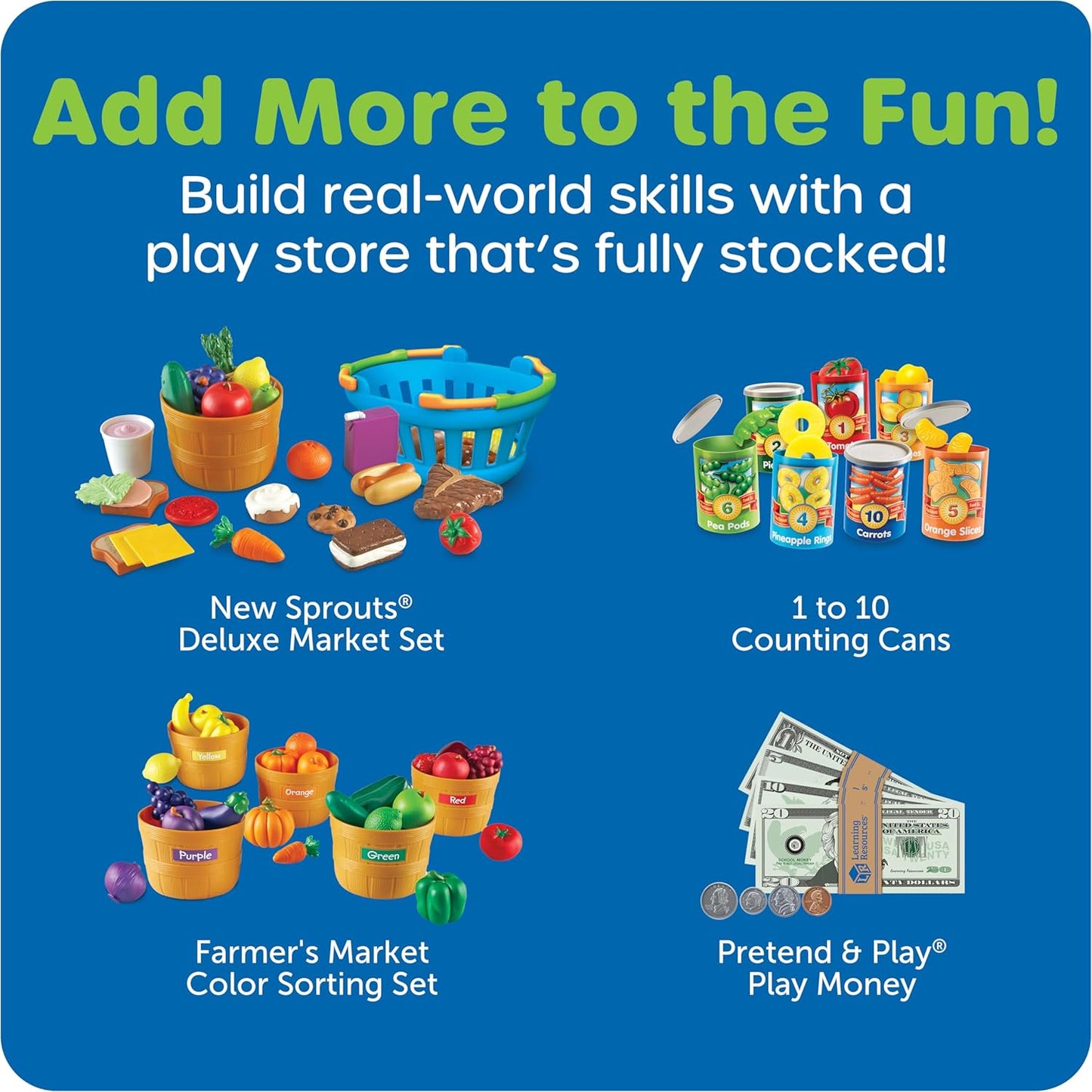 Pretend & Play Cash Register Toy - Educational Gift for Kids