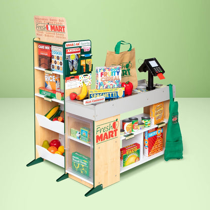 Freestanding Wooden Fresh Mart Grocery Store - FSC Certified