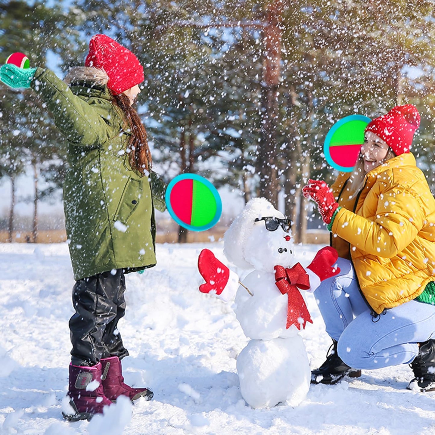 Toss & Catch Ball Game – Outdoor Beach & Yard Toy Set for Kids (Ages 3–10, Upgraded)