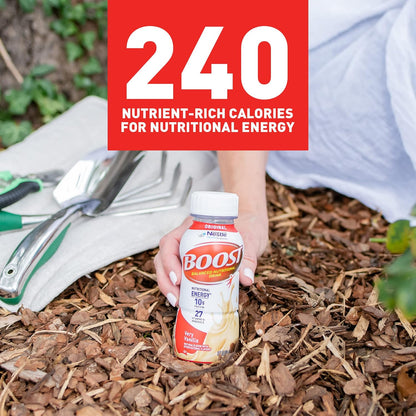 24-Pack BOOST Original Nutritional Drinks – Vanilla, 8 Fl Oz Bottles