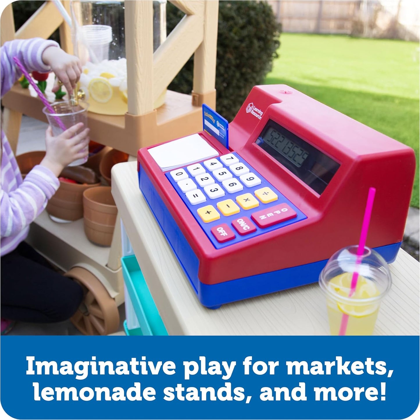 Pretend & Play Cash Register Toy - Educational Gift for Kids