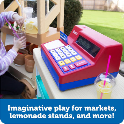 Pretend & Play Cash Register Toy - Educational Gift for Kids