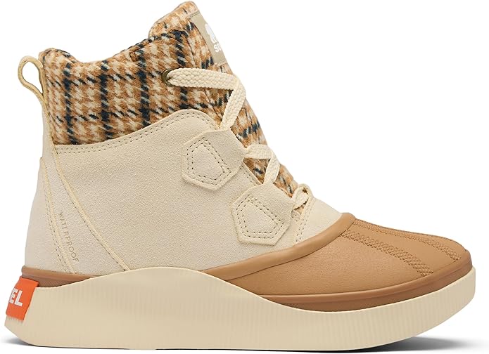 SOREL Women’s Out N About IV Chillz Waterproof Boots (Honey White/Tawny Buff, Size 7.5)