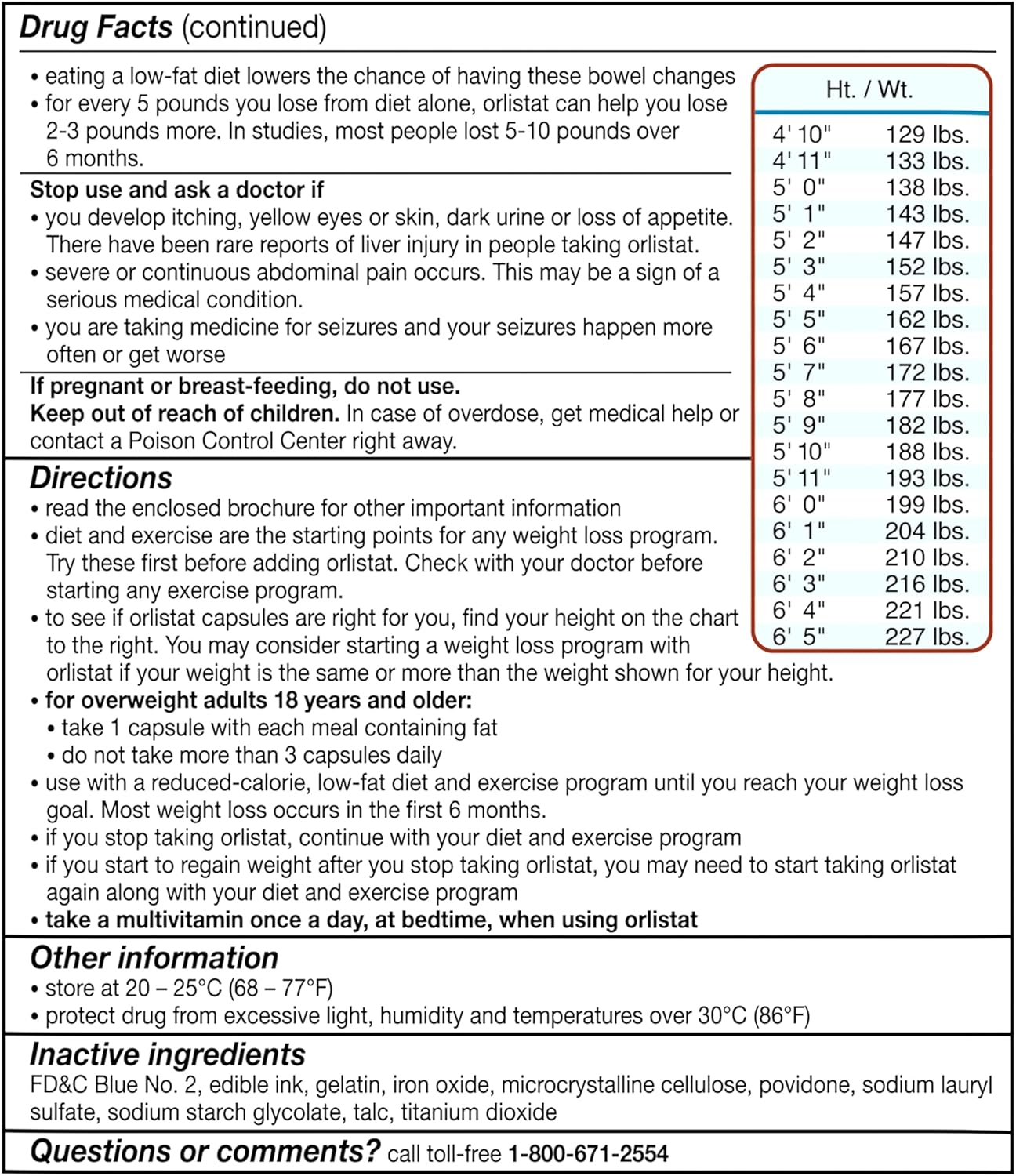 Alli Weight Loss Pills – Orlistat 60 mg Non-Prescription Diet Aid (120 Capsules)