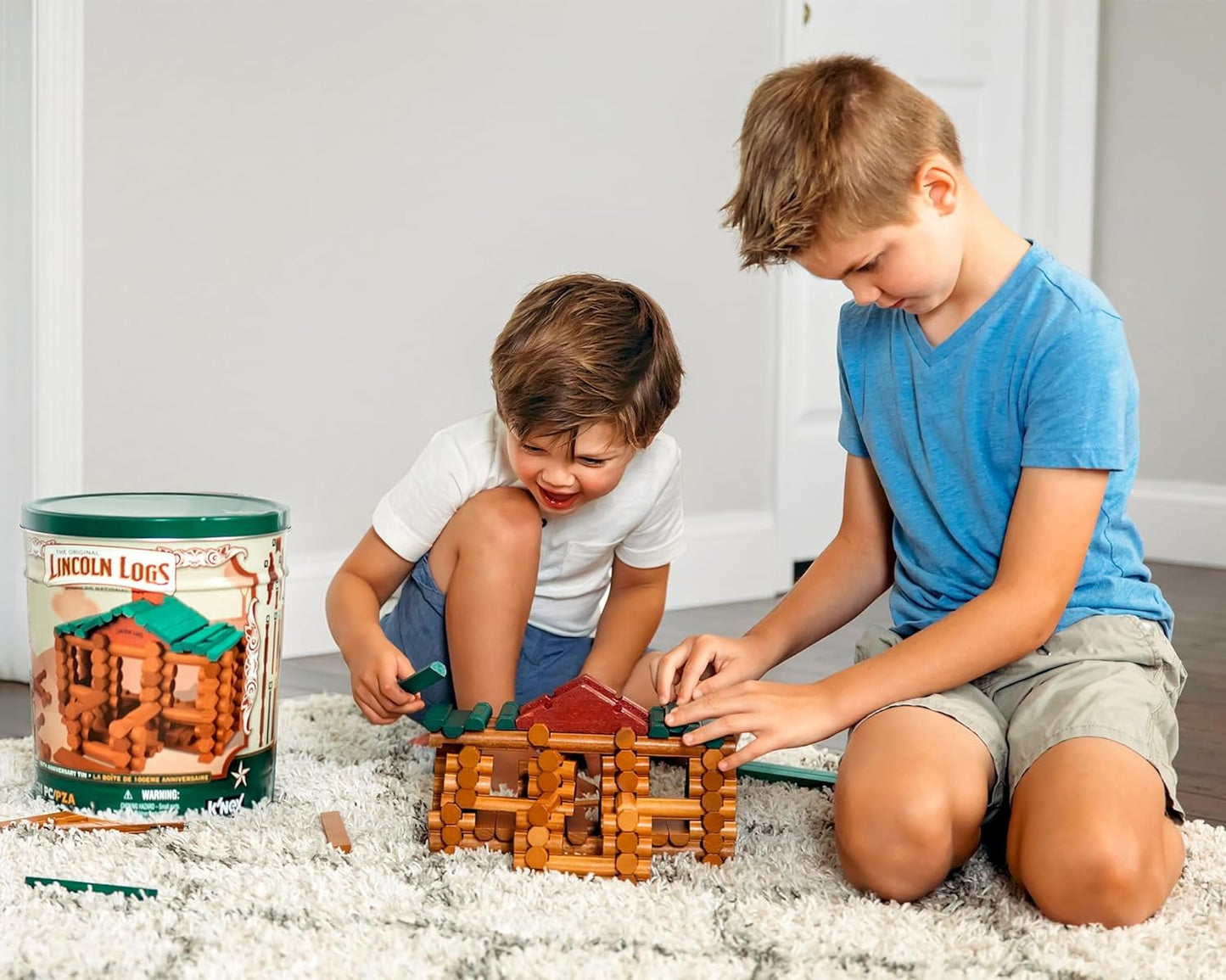 100th Anniversary Set - 111 Wooden Pieces for Kids