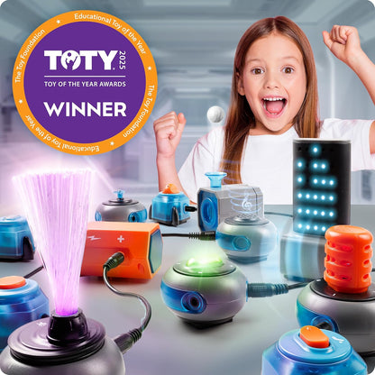 National Geographic Circuit Maker Kit – STEM Electronics Set with 120 Circuit Projects for Kids