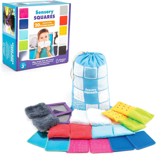 Sensory Squares: Essential Textured Toys for Toddlers and Classrooms