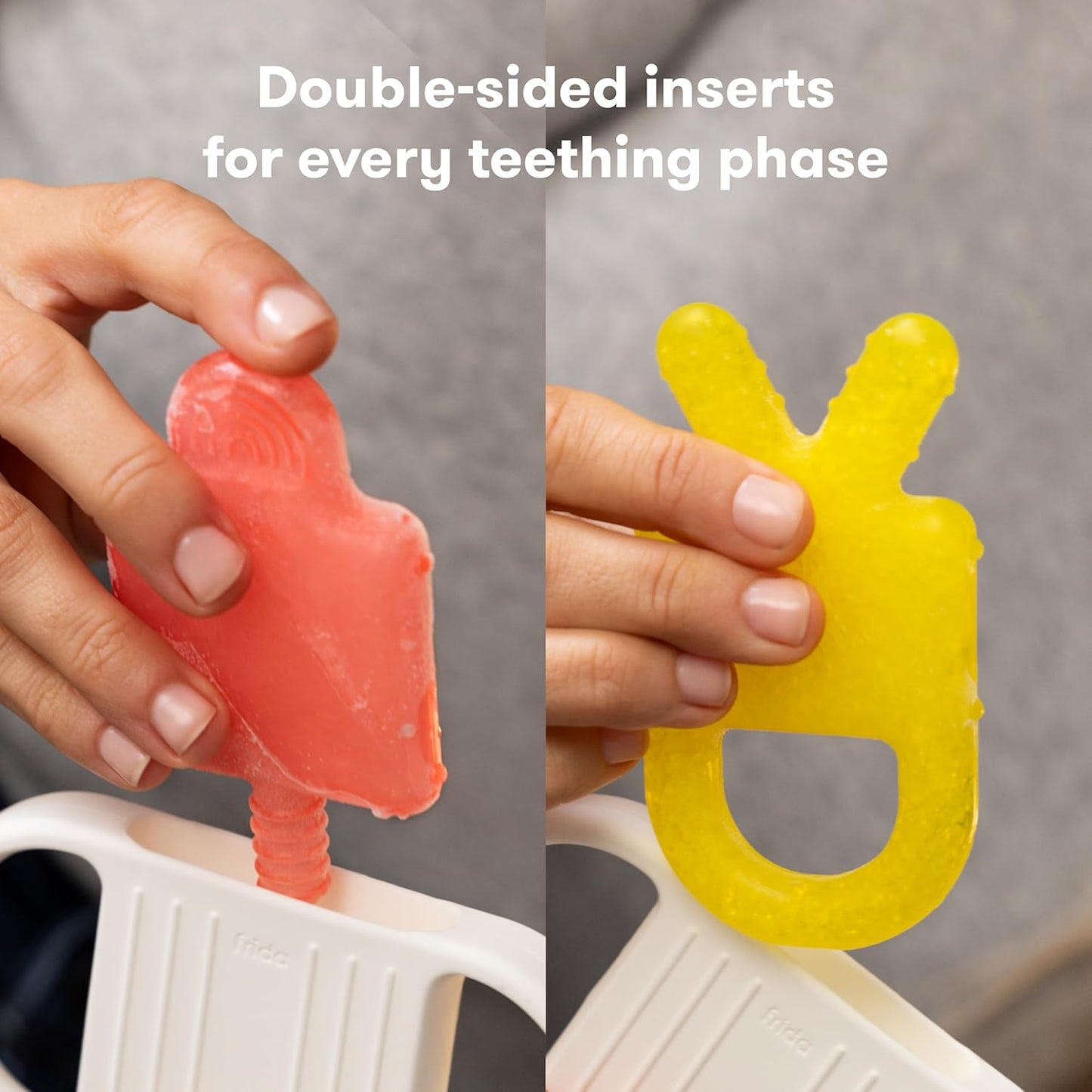 4-in-1 Silicone Baby Teether – BPA-Free Teething Relief (0–18 Months)