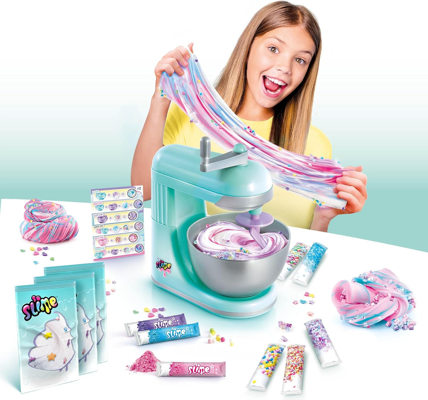 So Slime Marble Twist N Slime Mixer, Multicolored
