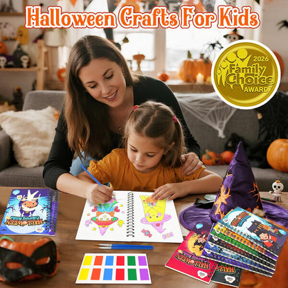 24-Pack Halloween Coloring Books for Kids – Spooky Party Favors & Activity Books for Ages 4–8