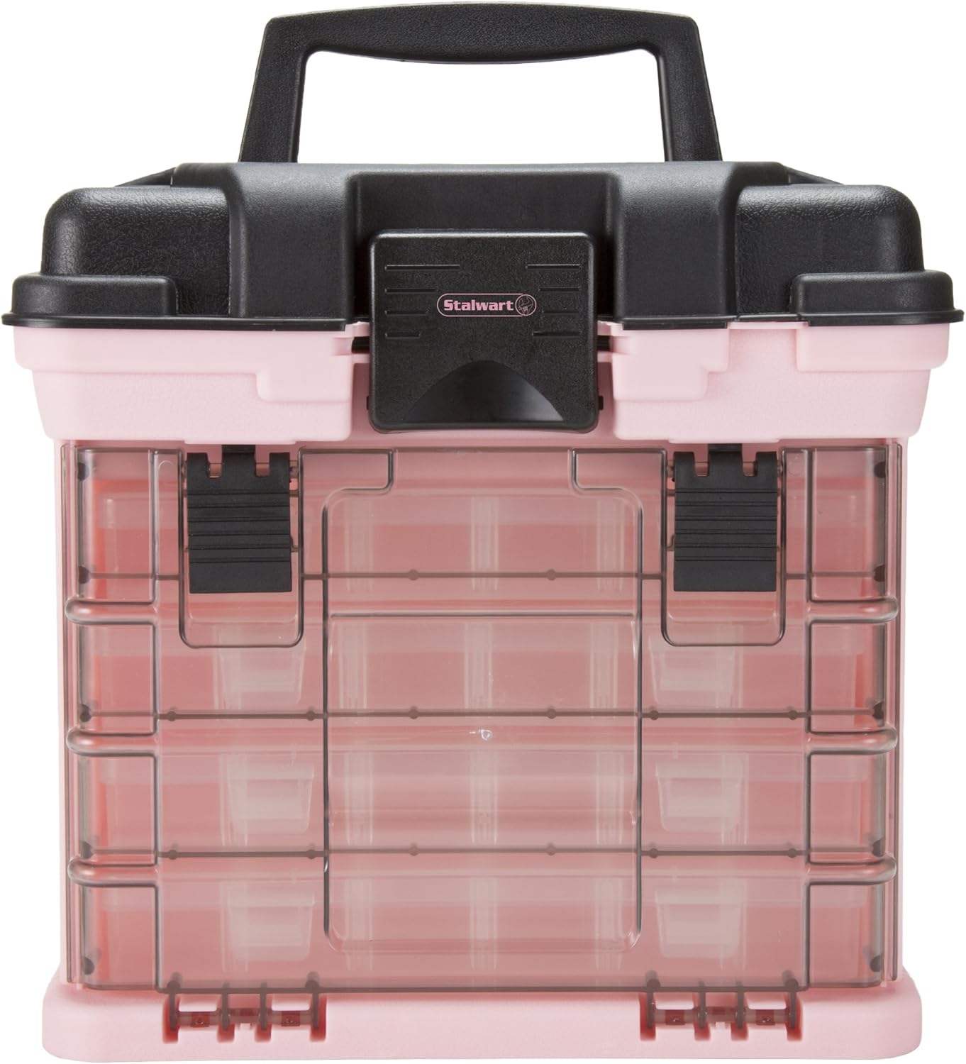 Tool Box: Durable Organizer with 4 Compartments for Hardware, Tackle, Beads, and More