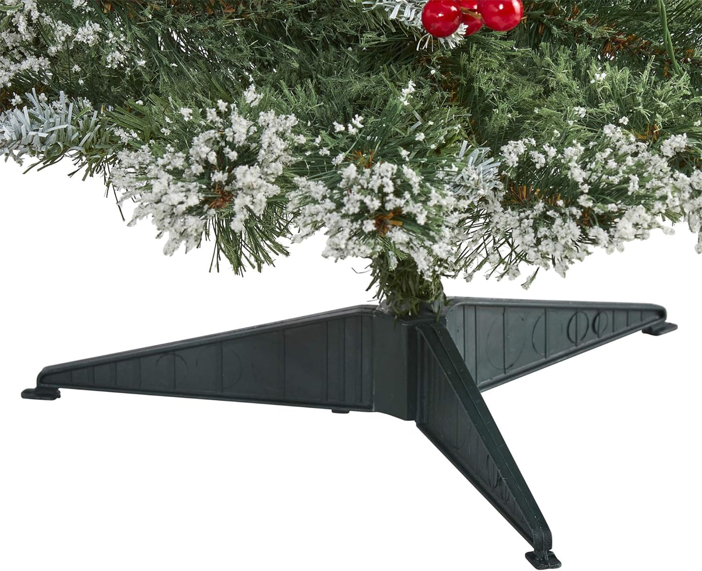 3ft Frosted Swiss Pine Tree with 50 Clear LED Lights