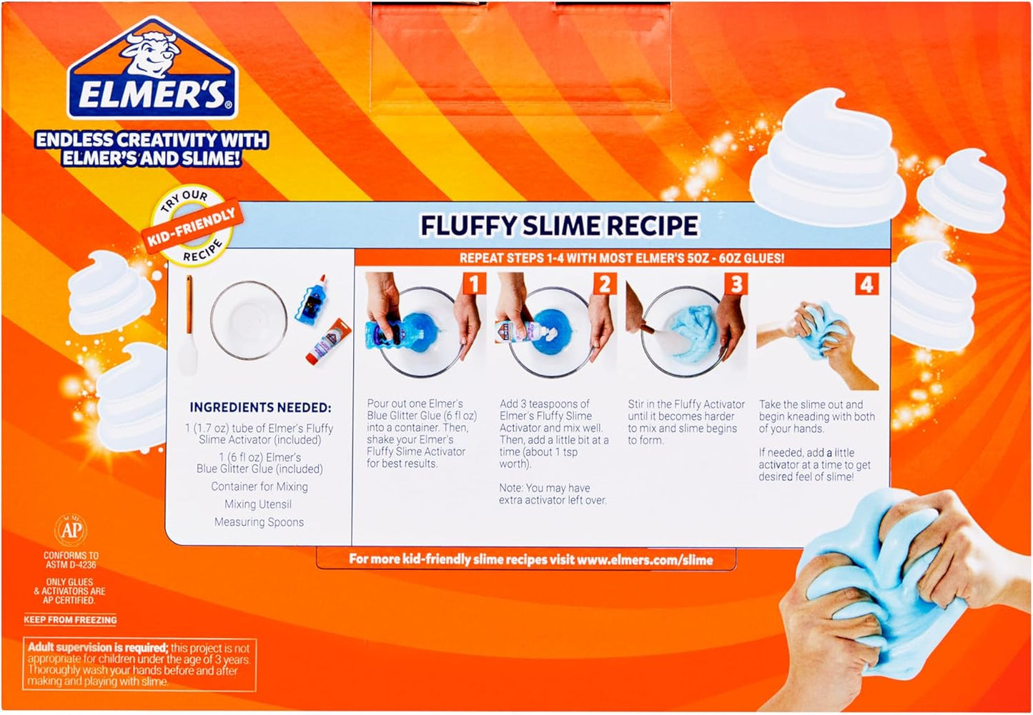 All-Star Slime Kit: 9 Count with Liquid Glue, Slime Activator, and Premade Slime