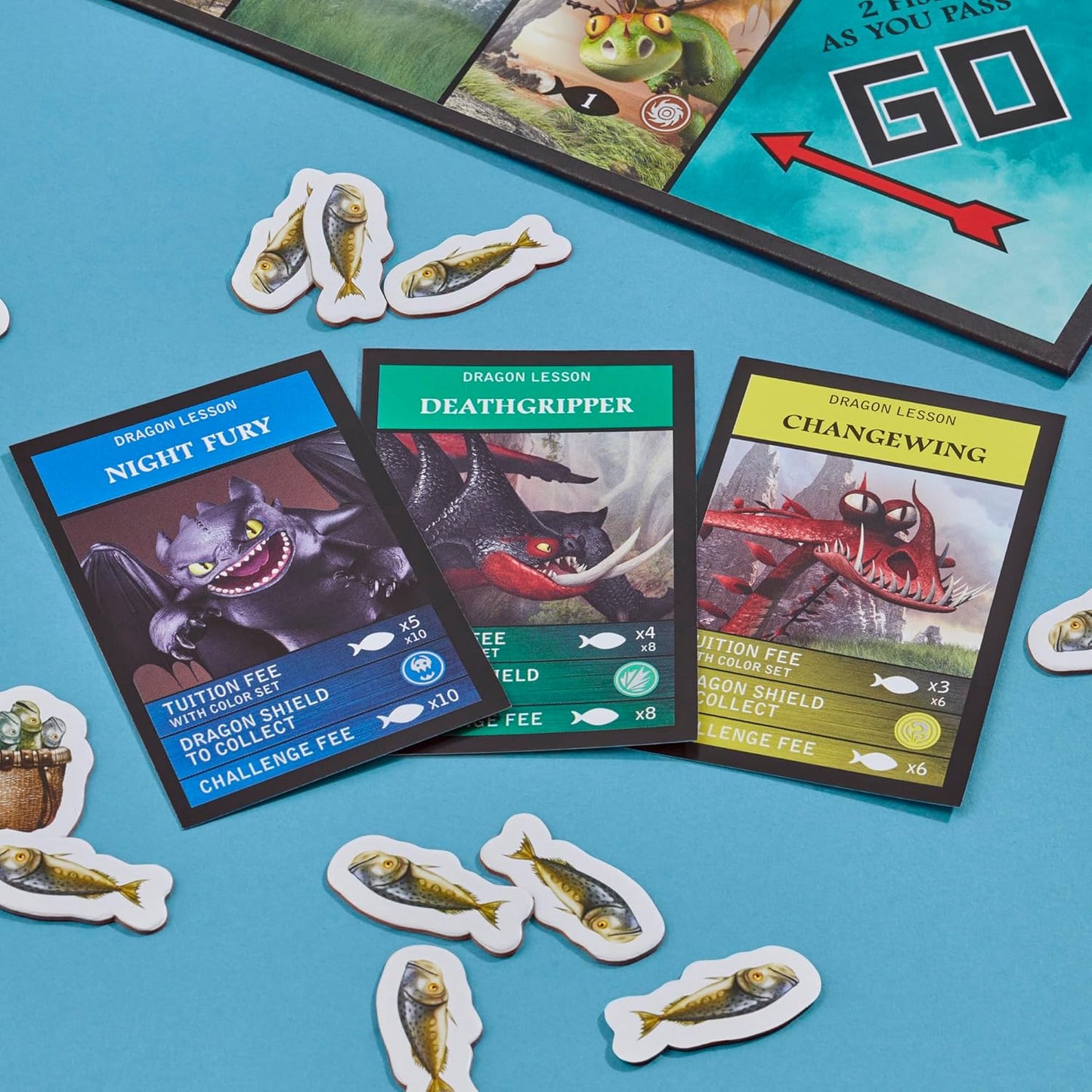 Monopoly: How to Train Your Dragon Edition | Ages 8+, 2-4 Players, 45 Minutes - Fun for All Ages!