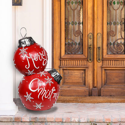 30" Color-Changing LED Christmas Ball Ornament