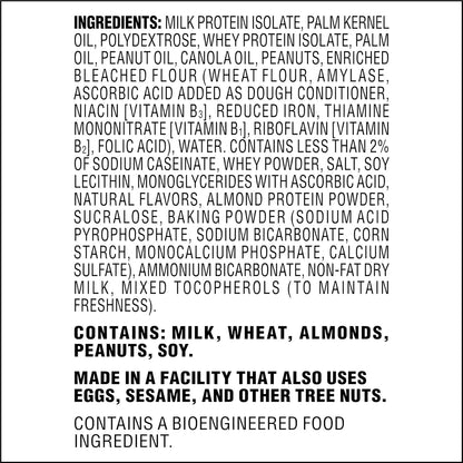 Peanut Butter Protein Wafer Crisps – Keto-Friendly, 4g Net Carbs, 1g Sugar, High-Protein Snack, 5 Count