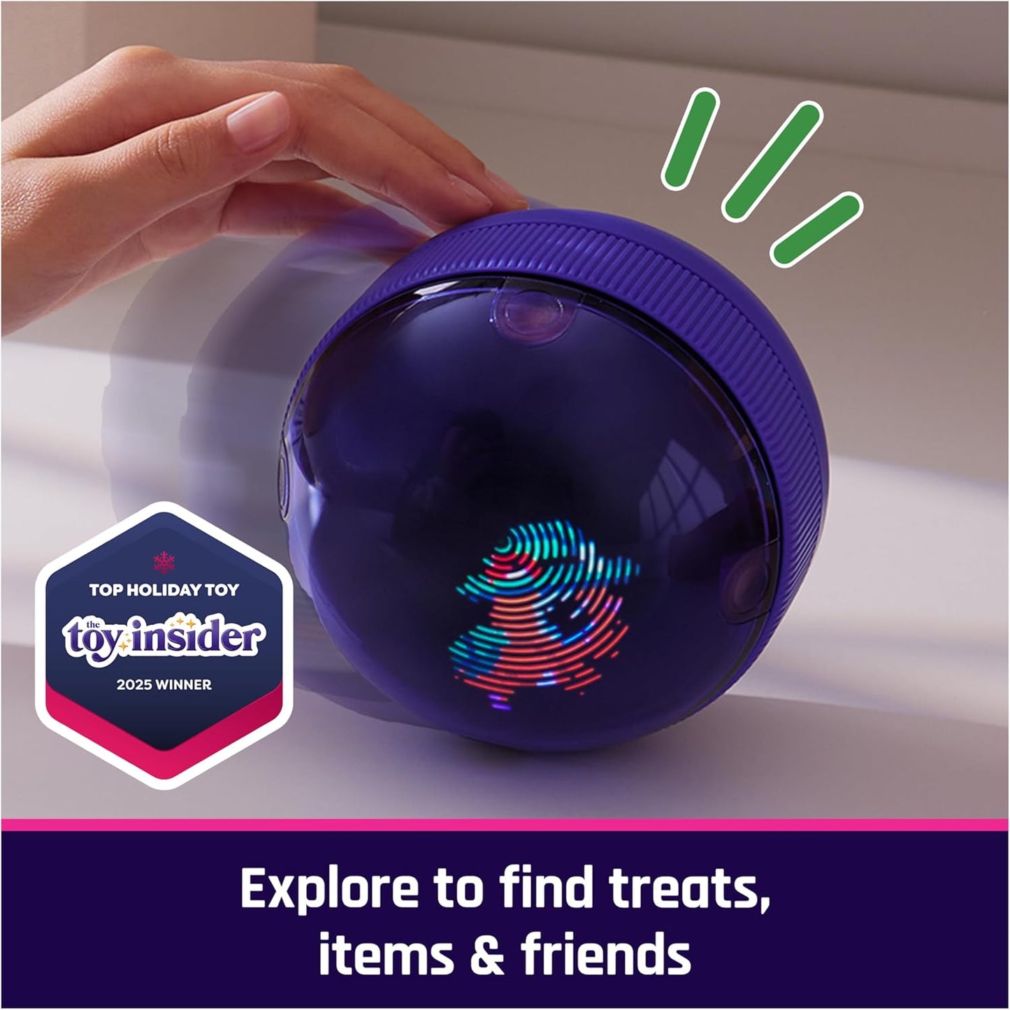 Interactive Hamster Ball Toy - 20+ Hamsters Included, Touch-Responsive
