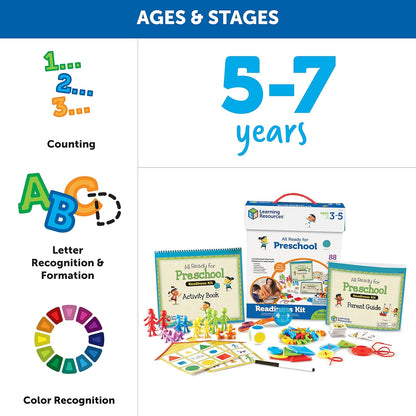 Preschool Readiness Kit: 60 Activities for Ages 3+