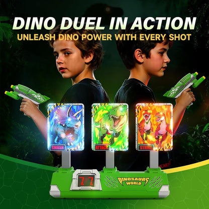 Dinosaur Launcher Game for Kids – Auto-Reset Scoring, Flashing Lights & Sounds (Ages 3–12)