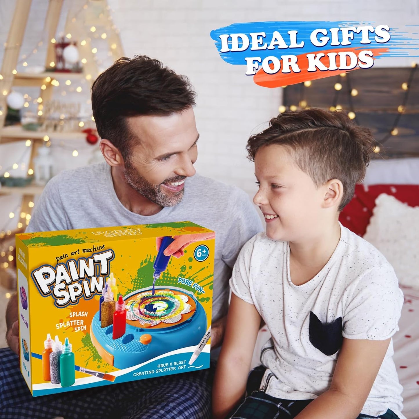 Paint Spin Art Machine Kit - Arts and Crafts for Kids Ages 4-12