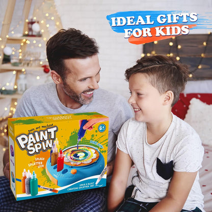 Paint Spin Art Machine Kit - Arts and Crafts for Kids Ages 4-12