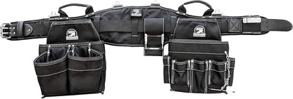 Electrician’s Combo Tool Belt – Pro-Comfort Heavy-Duty Work Belt with Back Support