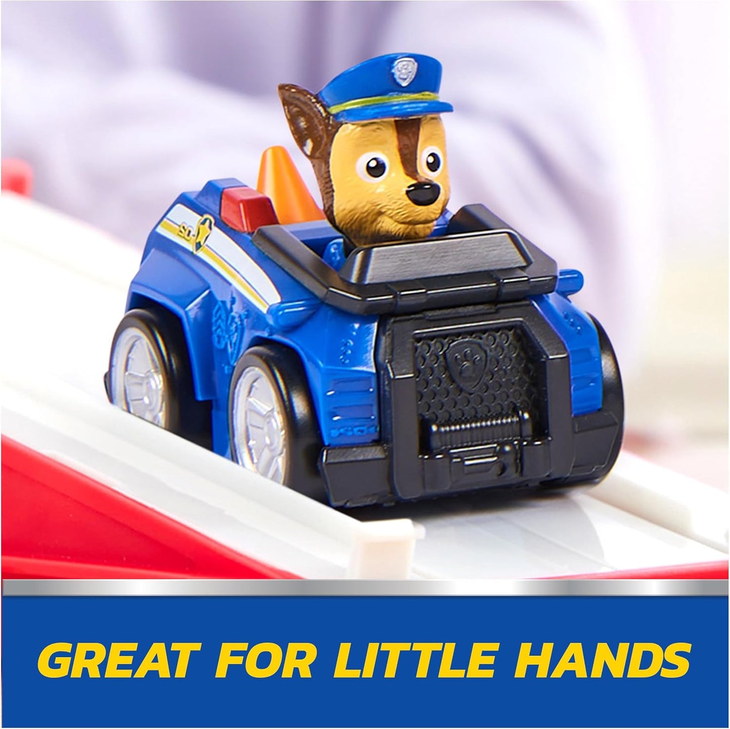 8 Mini Figures, 2 Animal Figures, 4 Sticker Sheets & 1 Pup Squad Racer - Kids Toys for Ages 3+