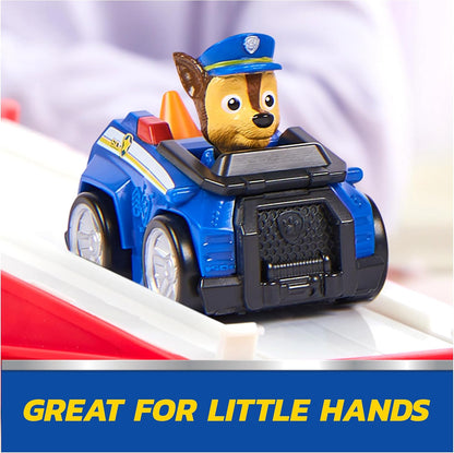 8 Mini Figures, 2 Animal Figures, 4 Sticker Sheets & 1 Pup Squad Racer - Kids Toys for Ages 3+