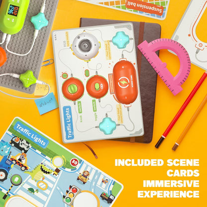 Kids’ STEM Electronics Kit – 35-Part Circuit Set with 420+ Projects (Ages 3–12)