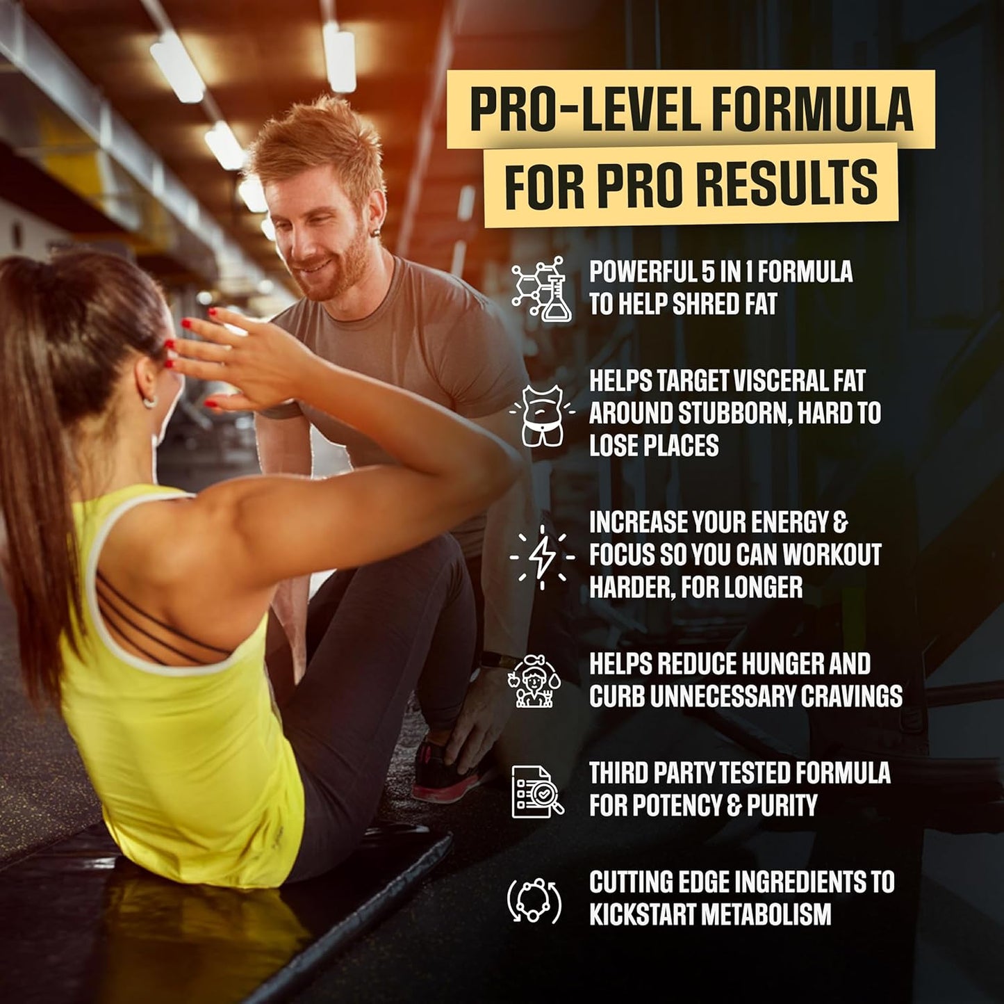Rapid Shred Pro Series 5X – GLP-1 Support Weight Loss & Appetite Suppressant (60 Capsules)