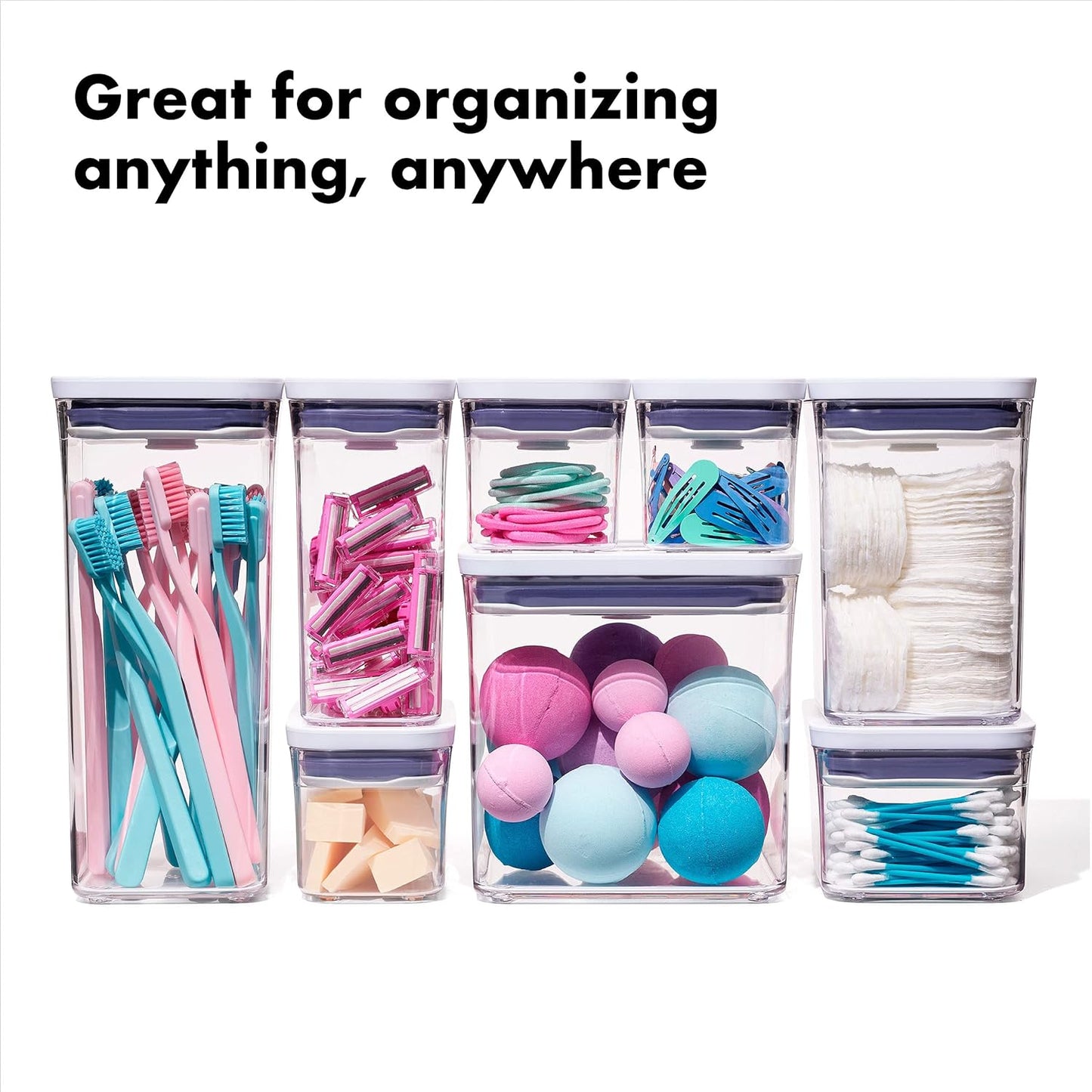 Good Grips 3-Piece Short POP Container Set